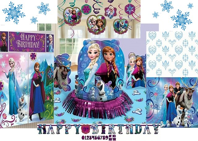 Frozen Decoration Package Frozen Decoration Package