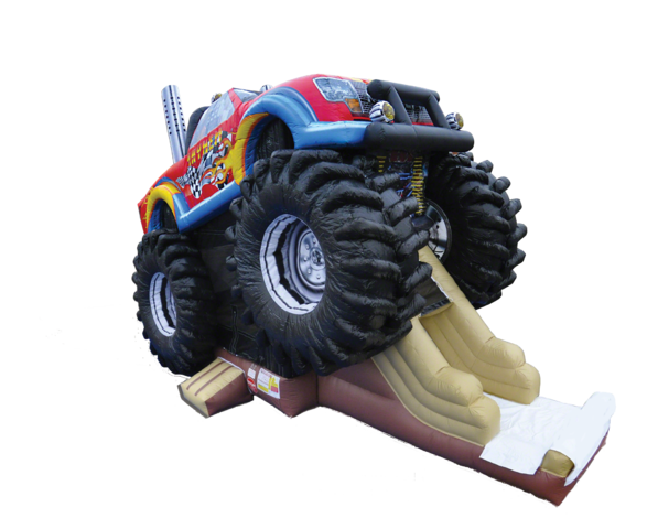 Inflatable Monster Truck Combo Inflatable Monster Truck Combo